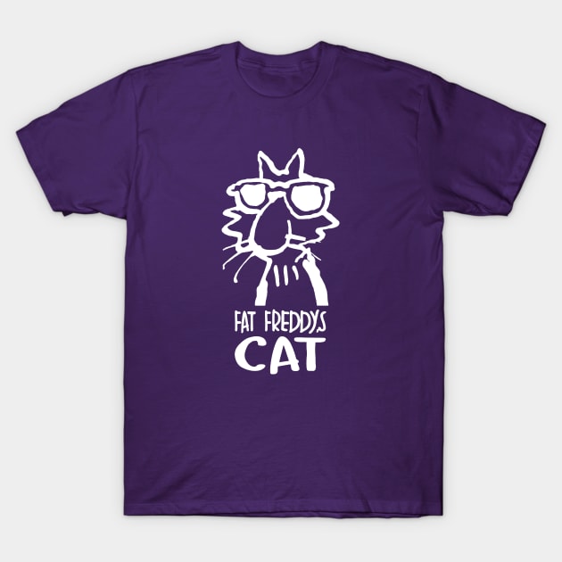 Fat Freddys Cat T-Shirt by TomsTreasures